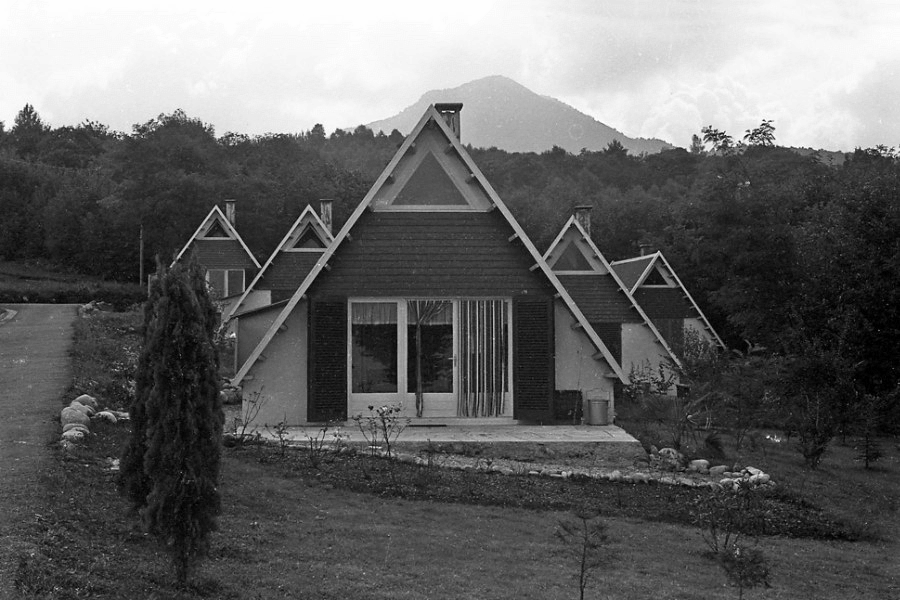 Bungalows von 1966 Foto eines der ersten Bungalows von 1966