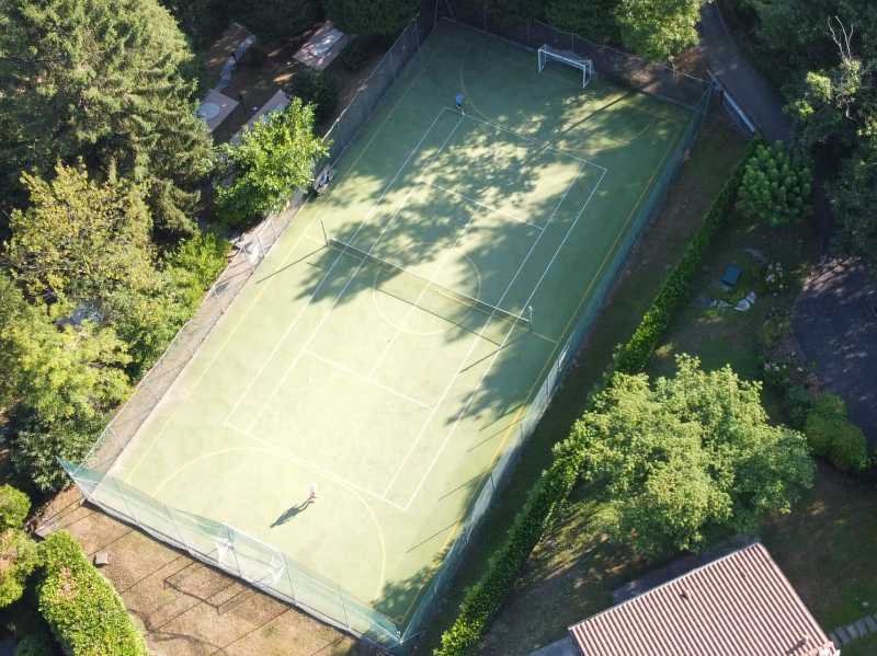 Der Gastraum in "La Canonica"