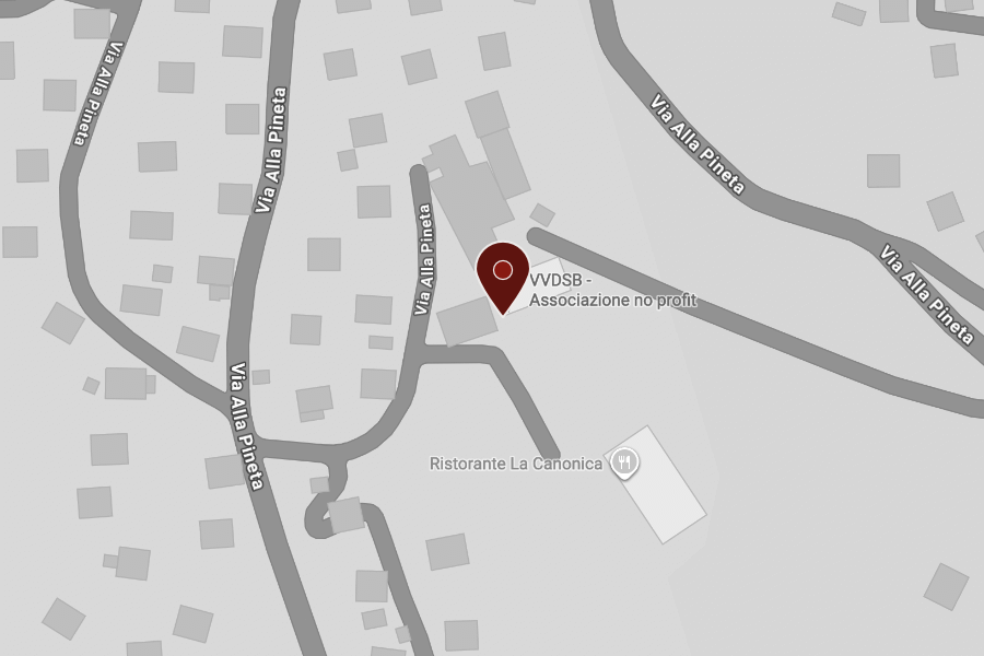 Karte des VVDSB mit Standort der Rezeption