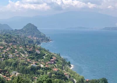Der Blick auf den wunderschönen Lago Maggiore